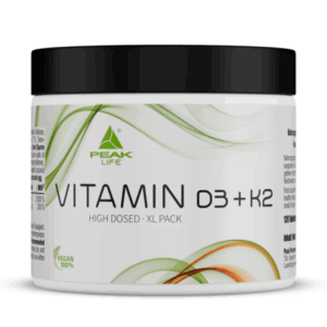 Peak Vitamin D3 + K2, 120 Tabletten