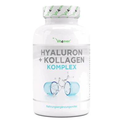 Vit4ever Hyaluronsäure Kollagen Komplex, 240 Kapseln