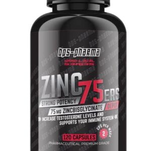 BPS Pharma Zinc 75ers - Zink Bisglycinat 75mg 120 Caps