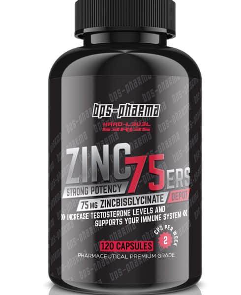 BPS Pharma Zinc 75ers - Zink Bisglycinat 75mg 120 Caps