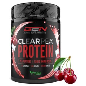 GEN Nutrition Clear Pea Protein 454g Kirsche