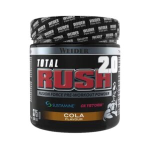 MHD 05/2025 Weider Total Rush 2.0 - 375g Cola