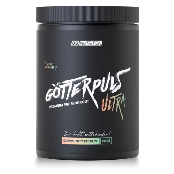 OS Nutrition G?tterpuls ULTRA Pre Workout 480g Community Edition