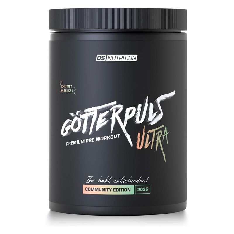OS Nutrition G?tterpuls ULTRA Pre Workout 480g Community Edition