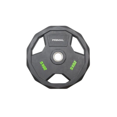 Primal Pro Series Gummi Hantelscheiben 50 mm 20 kg (Einzeln)