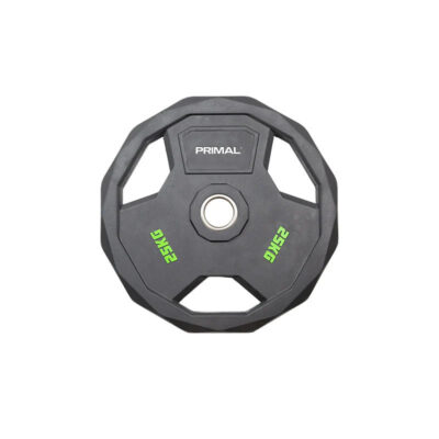 Primal Pro Series Gummi Hantelscheiben 50 mm 25 kg (Einzeln)