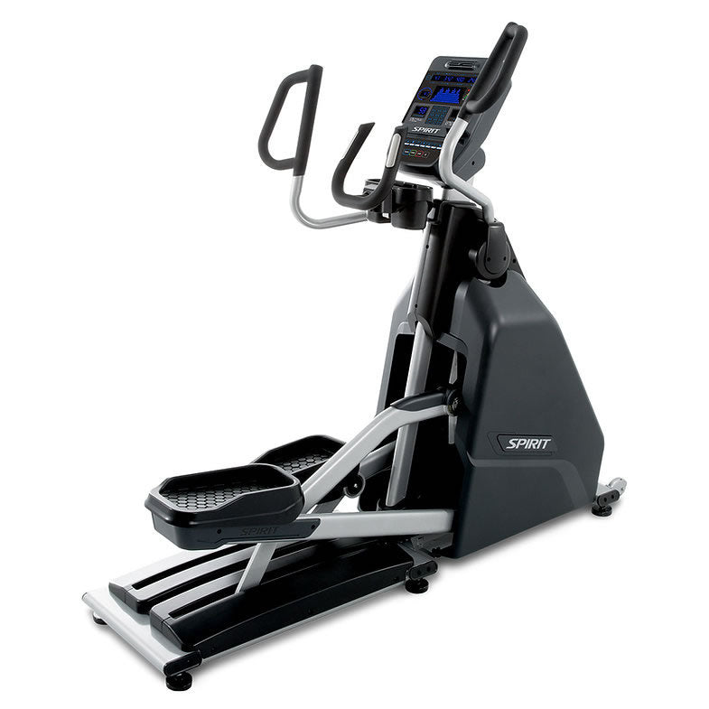 Spirit Fitness Studio-Crosstrainer CE900 Silber LED-Display Englisch