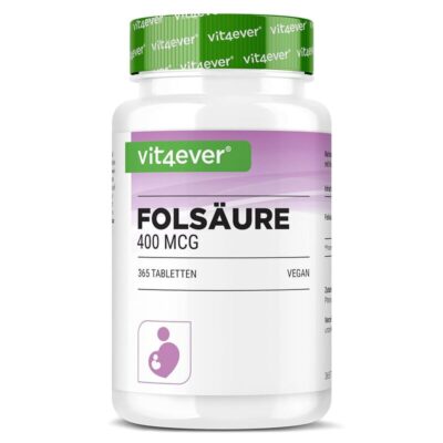 Vit4ever Fols?ure 365 Tabletten