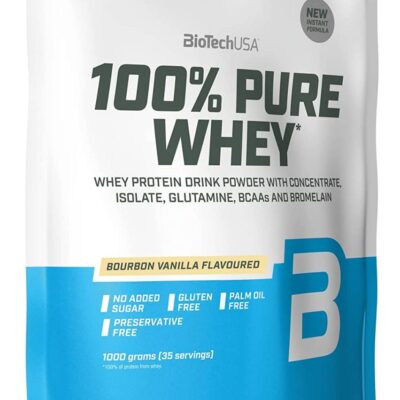 Biotech USA Eiweiß 100% Whey Protein 1000g Beutel