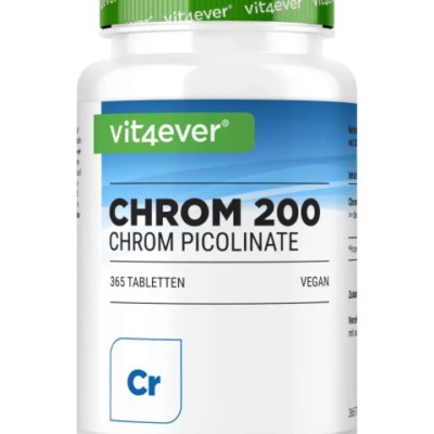Vit4ever Chromium 200 mcg, 365 Tabletten