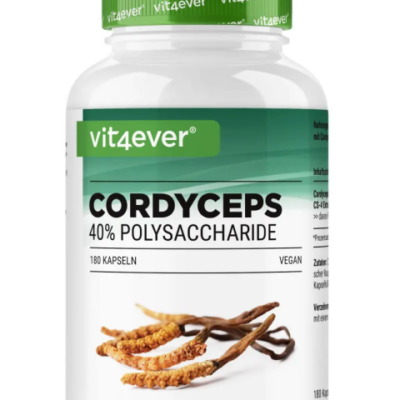 Vit4ever Cordyceps Intenso - 100% CS-4 Extrakt, 180 Kapseln