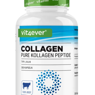 Vit4ever Kollagen Peptide, 300 Kapseln