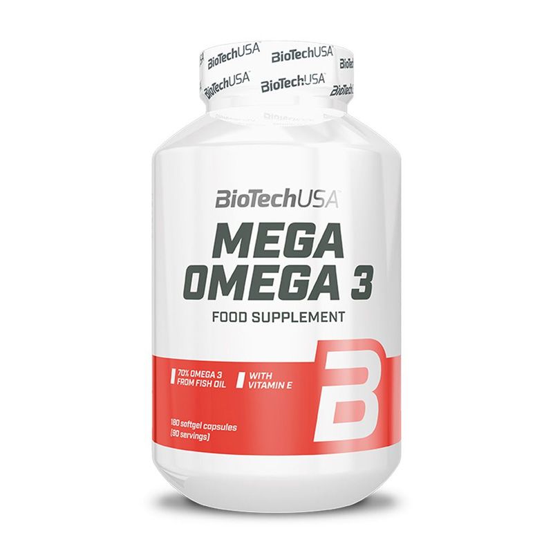 Biotech USA Mega Omega 3 – 90 Kapseln