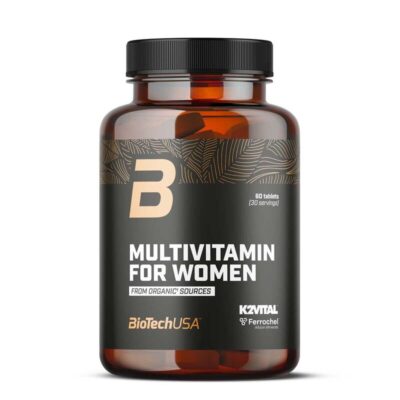 Biotech USA Multivitamin for Woman Organic 60 Tabletten
