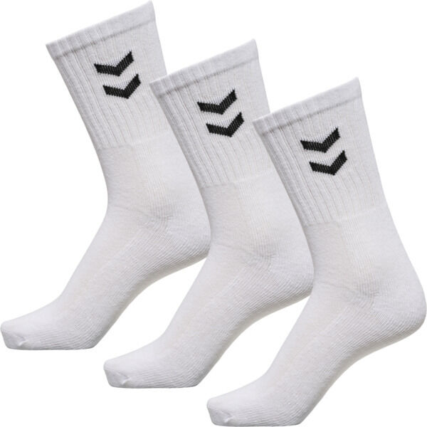 Hummel 3-Pack Basic Sock WHITE 36-40