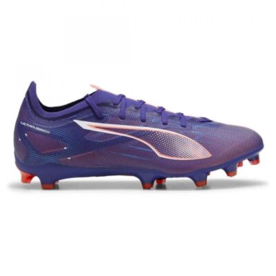 Puma Ultra 5 Match FG/AG Fussballschuhe lapis lazulli-puma white-sunset glow 46