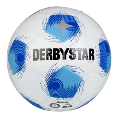 Derbystar Apus TT Trainingsball weiss/blau 5