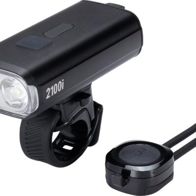 BBB Akku Frontlicht StrikeDuo 2100i BLS-273i inkl. Kabellose Fernbedinung, schwarz