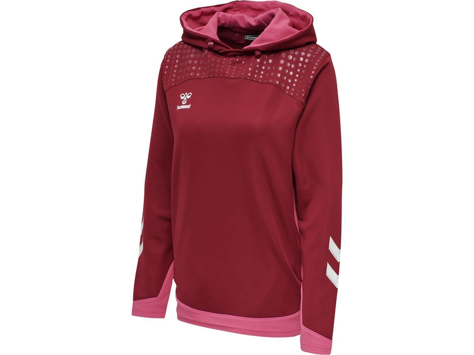 Hummel hmlLEAD WOMEN POLY HOODIE BIKING RED M