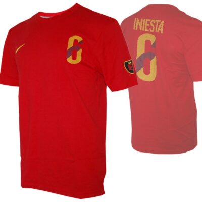 Nike Spanien Hero #6 Iniesta Tee