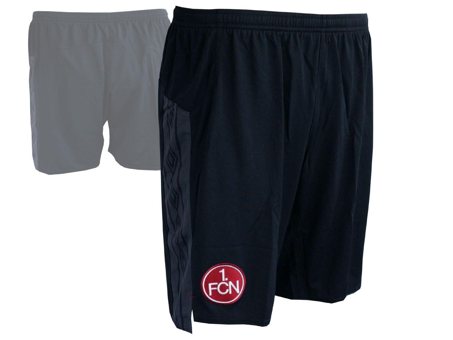 Umbro 1.FC Nürnberg H Kinder Fußball Short schwarz