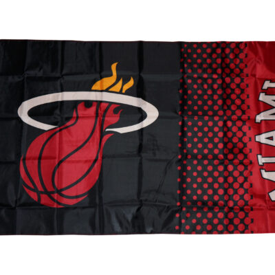 Miami Heat Fahne NBA Fade Flag