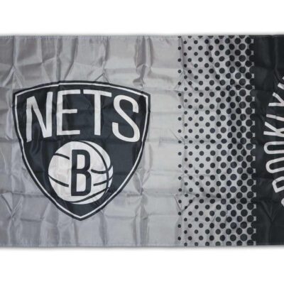 Brooklyn Nets Fahne NBA Fade Flag
