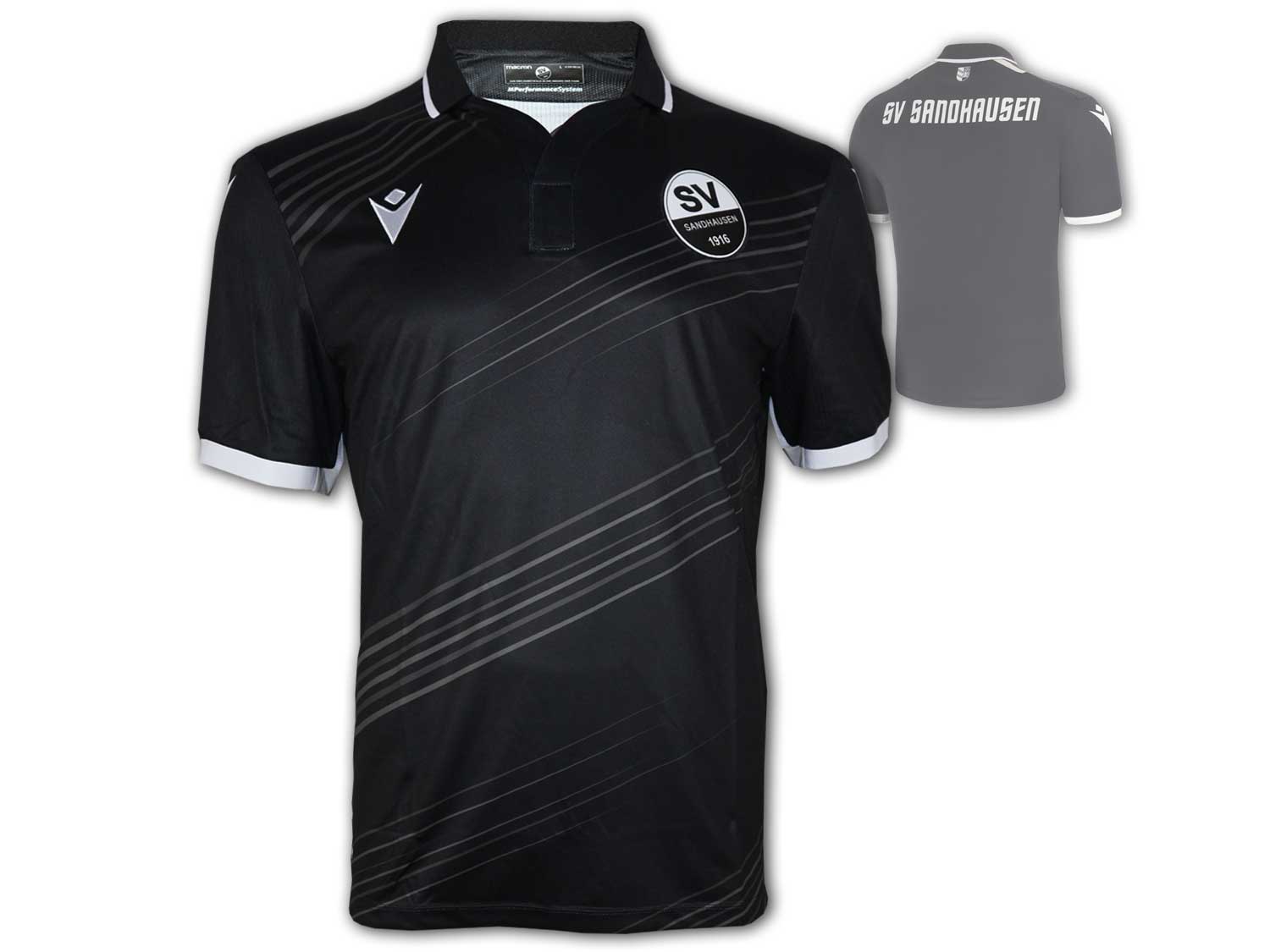 Macron SV Sandhausen Auswärtstrikot 22 23