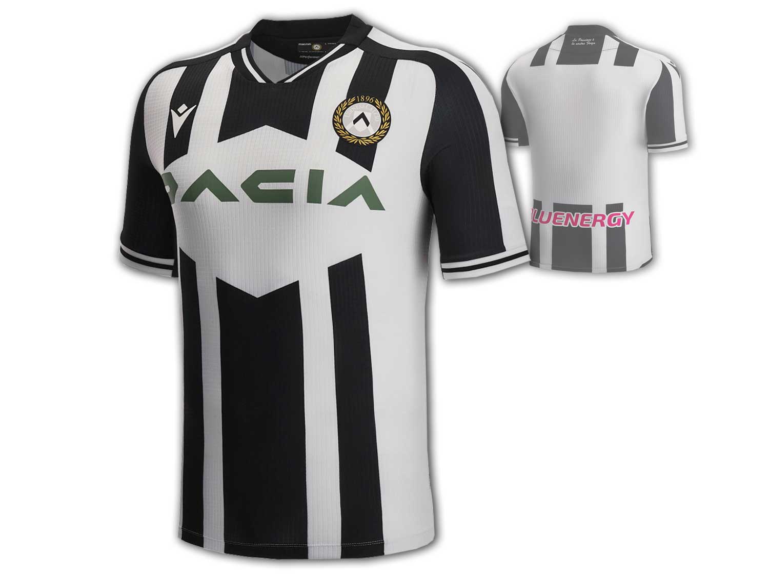 Macron Udinese Calcio Home Shirt 22 23