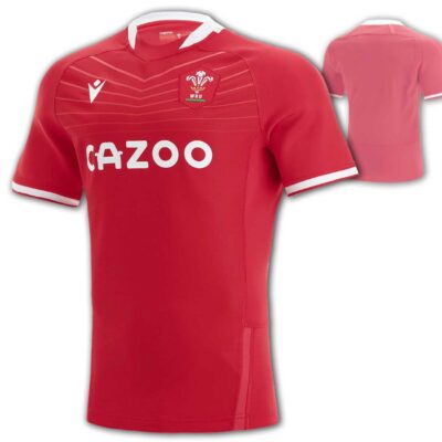 Macron WRU Wales Home Pro Shirt M23