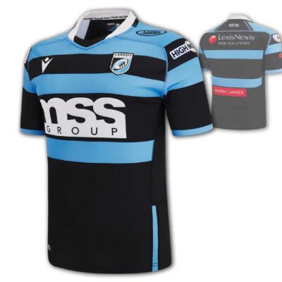 Macron Cardiff Blues Rugby Trikot 22 23