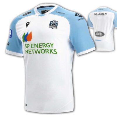 Macron Glasgow Warriors Away Rugby Shirt