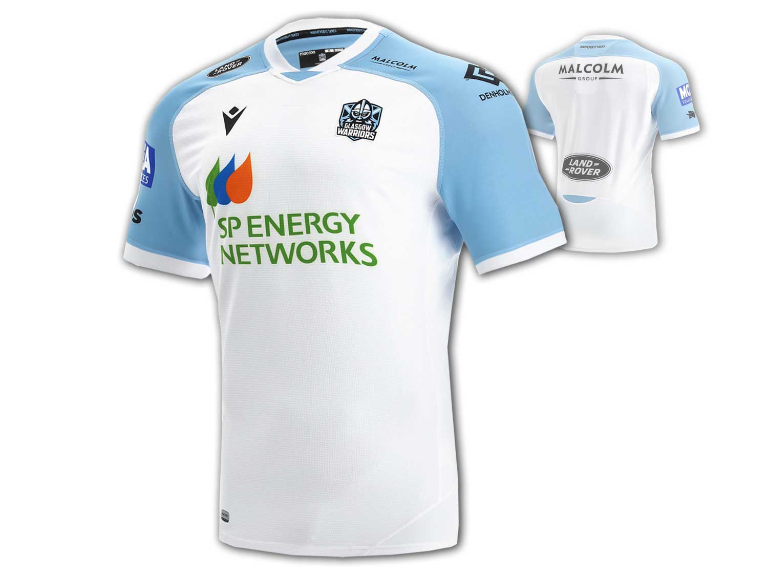 Macron Glasgow Warriors Away Rugby Shirt