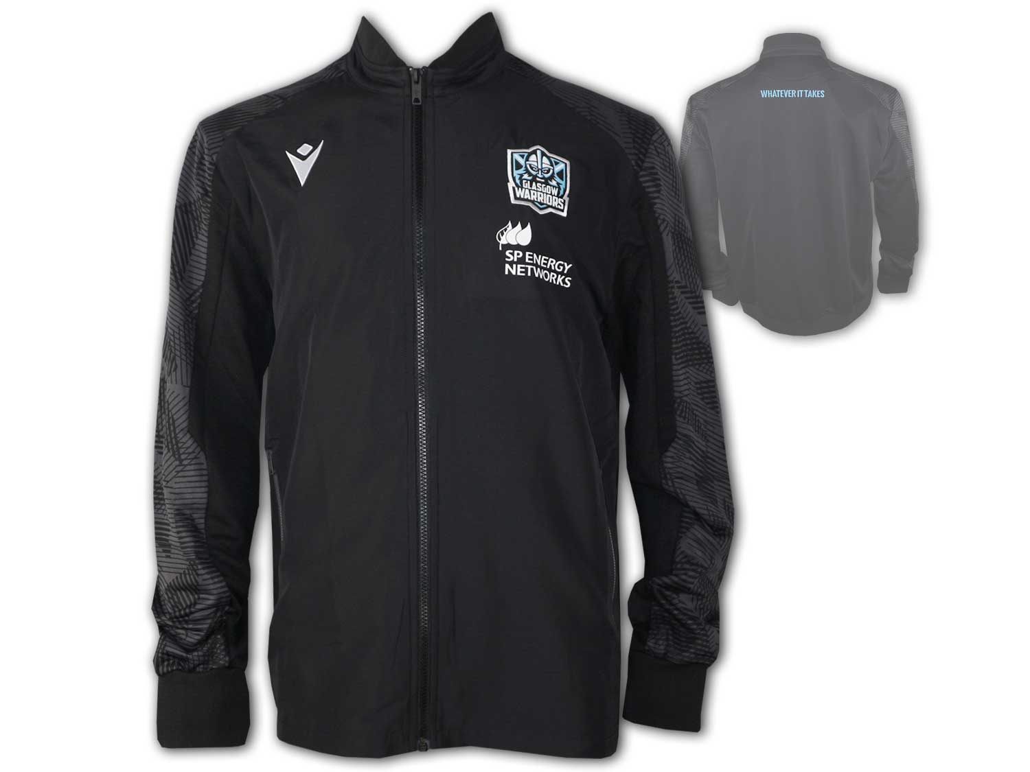Macron Glasgow Warriors Anthem Jacket 22 23
