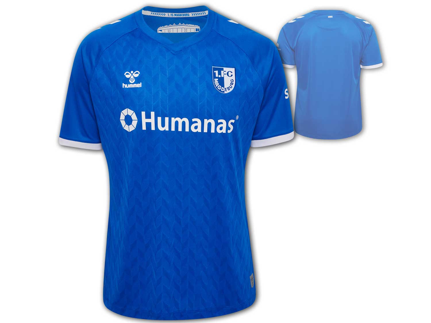 Hummel 1. FC Magdeburg Auswärtstrikot 23 24