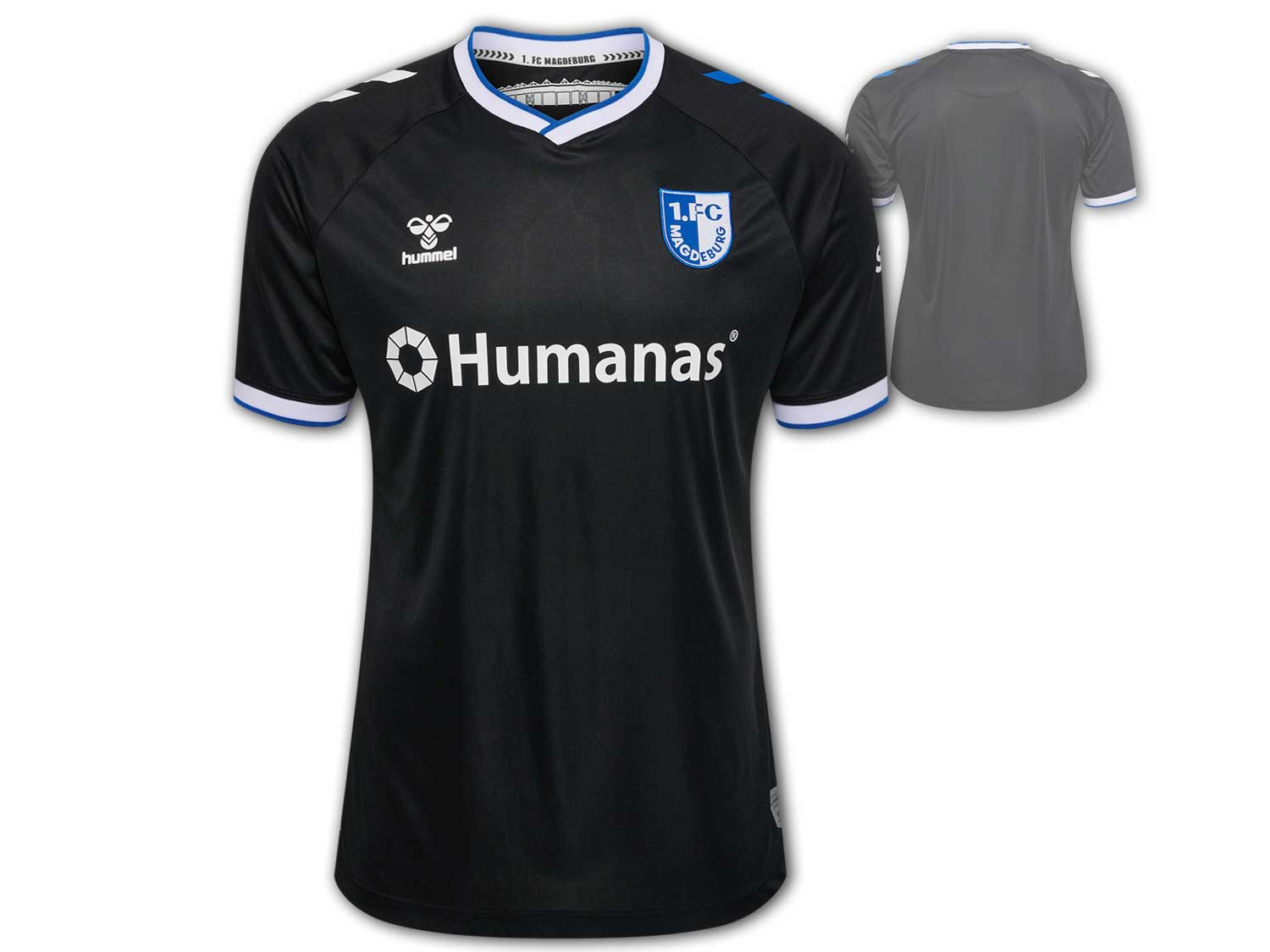 Hummel 1. FC Magdeburg Ausweichtrikot 23 24