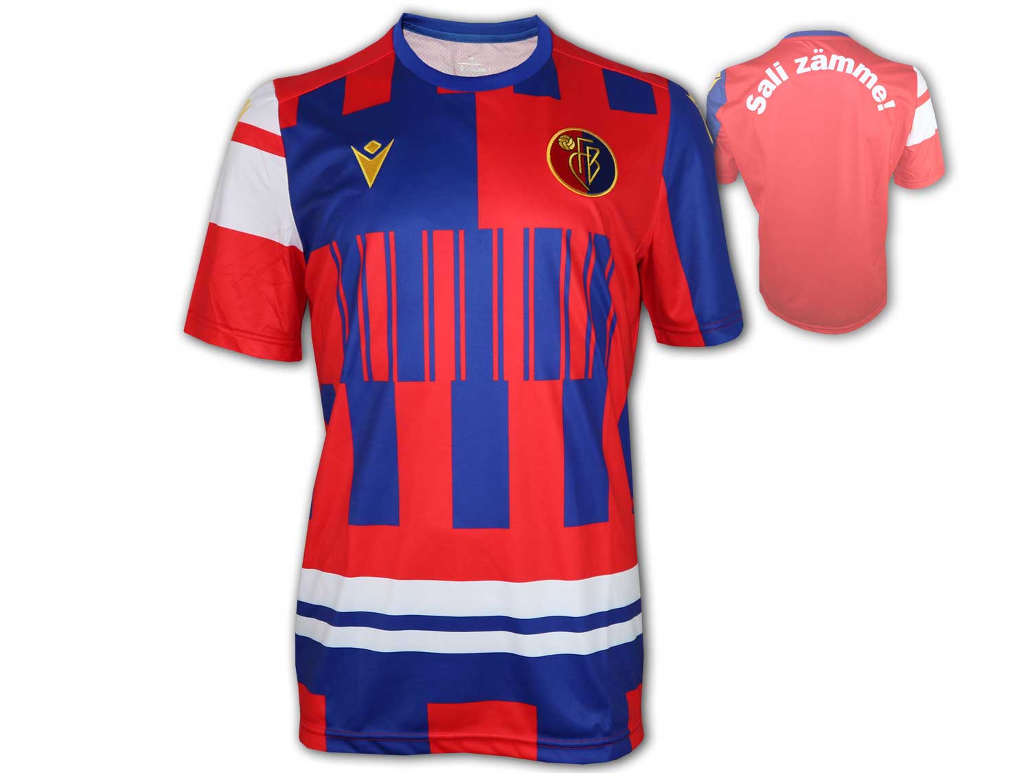 Macron FC Basel WarmUp Shirt 23 24