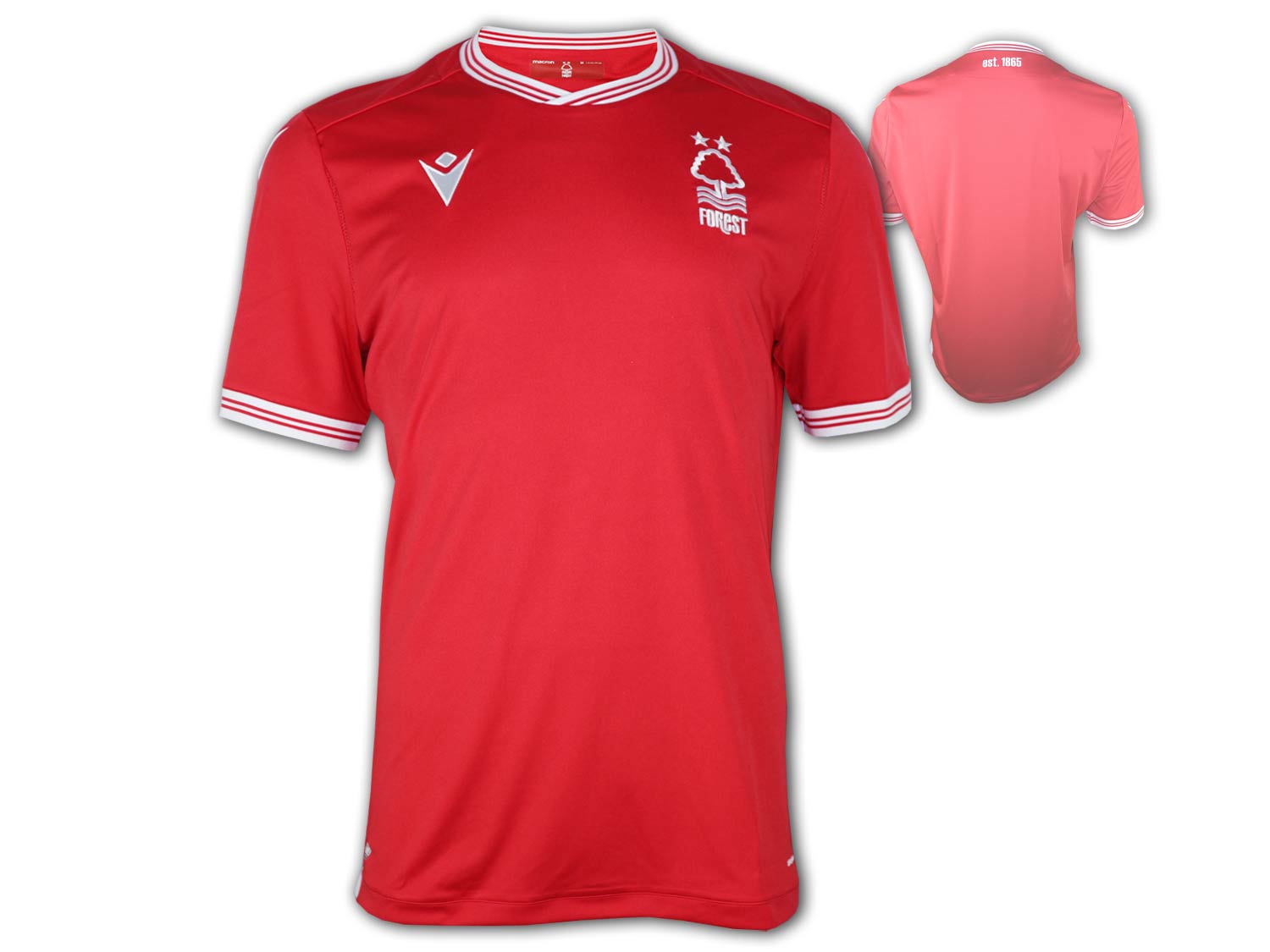 Macron Nottingham Forest Heim Trikot 20 21