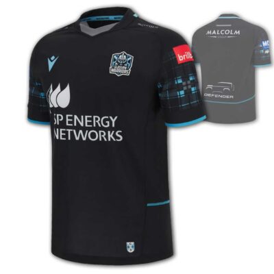 Macron Glasgow Warriors Rugby Home Jersey 23 24