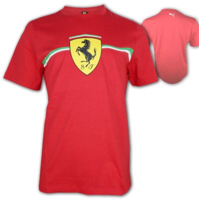 Puma Ferrari Race Big Shield Heritage Tee