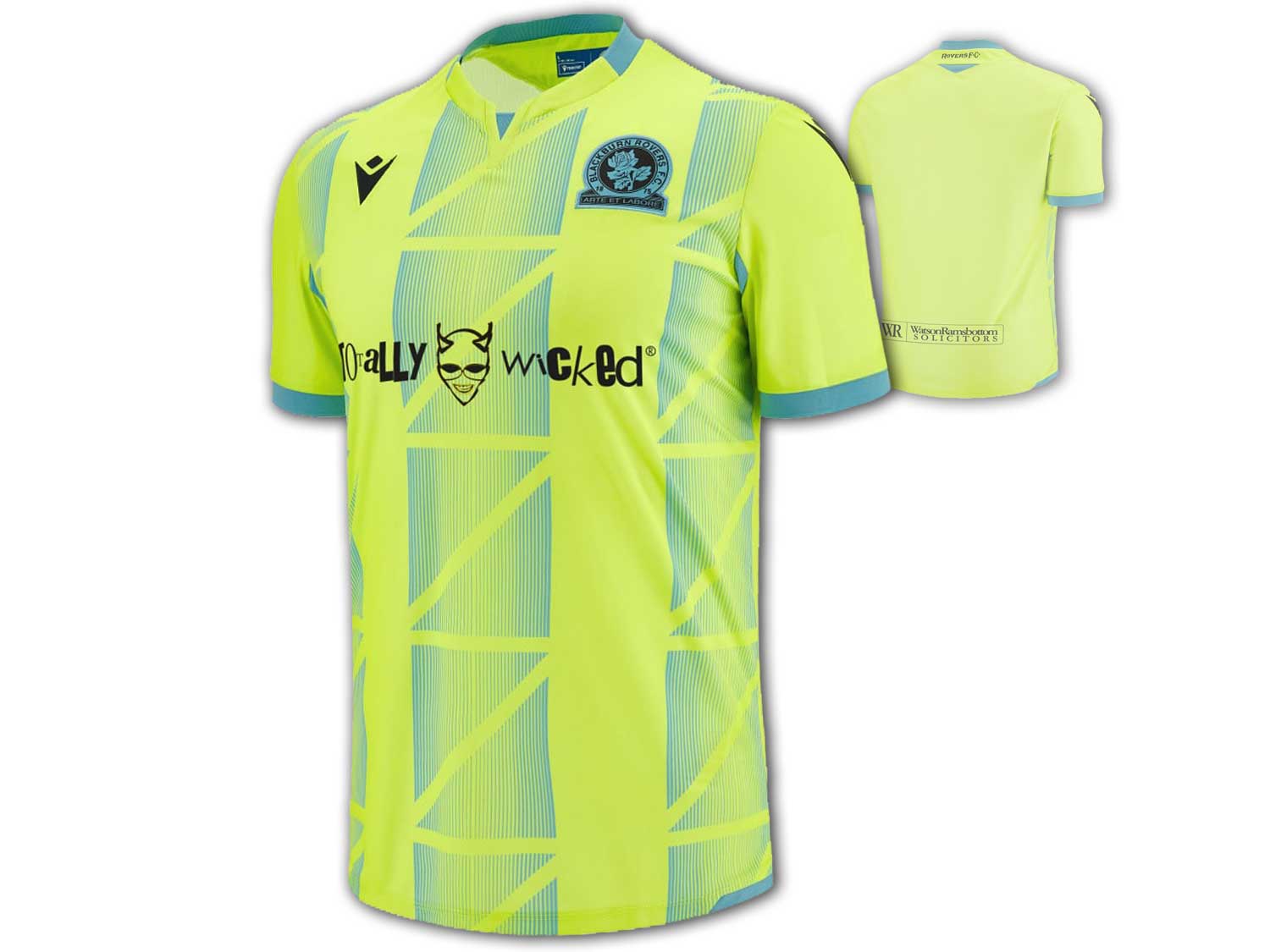 Macron Blackburn Rovers Ausweichtrikot 23 24