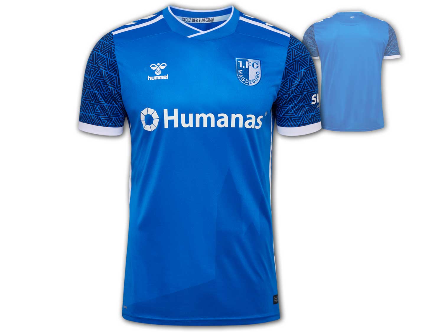 Hummel 1. FC Magdeburg Heimtrikot 24 25