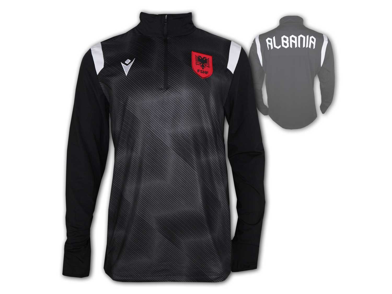 Macron FSHF Albanien ST 1/4 Zip Training Top