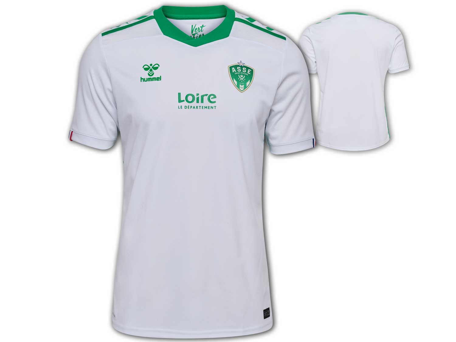 Hummel AS St.Etienne Auswärtstrikot 24 25