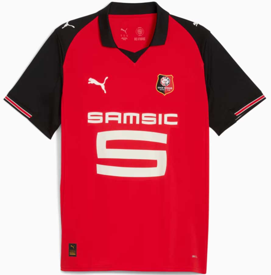 Puma Stade Rennes Heimtrikot 25 26