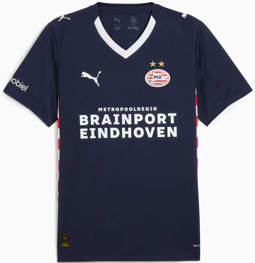 Puma PSV Eindhoven Auswärtstrikot 25 26