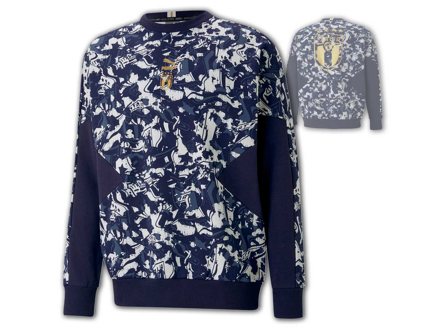 Puma FIGC Italien TFS Crew Sweatshirt