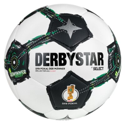 Derbystar FB-DFB Pokal BRILLANT REPLICA S-LIGHT v25 weiß/schwarz/grün 3