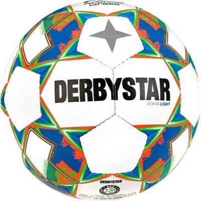 Derbystar Atmos Light AG v23 Trainingsball weiss orange blau 4