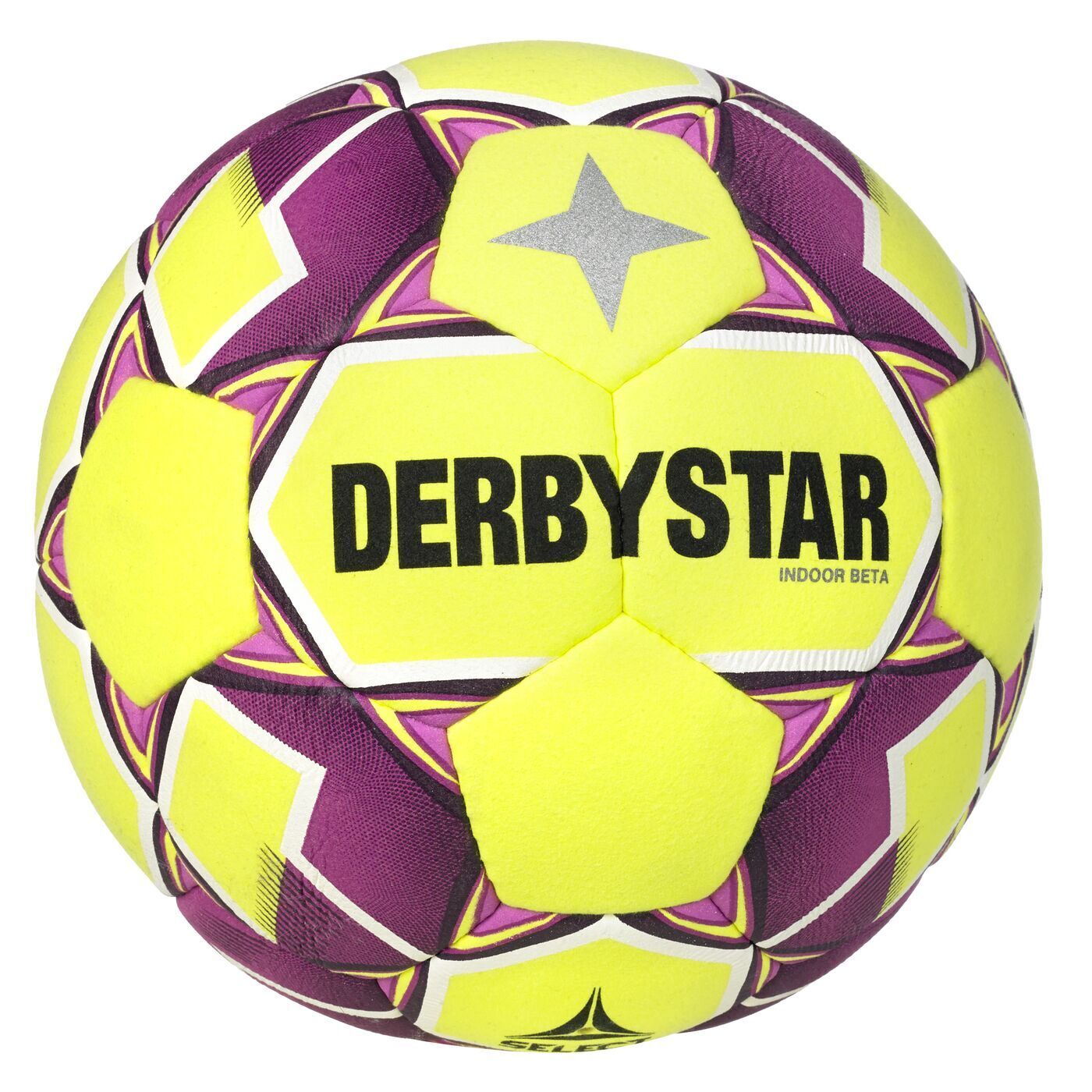 Derbystar FB-INDOOR BETA Trainingsball gelb lila 4